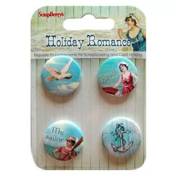 Набор фишек "Курортный Роман" (ScrapBerry's)