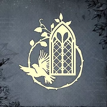 Чипборд "Лабиринты моей души 19", 7,1х8,5 см (Ромалетта)