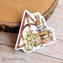 Набор высечек из бумаги "Волшебник" (ScrapMania)