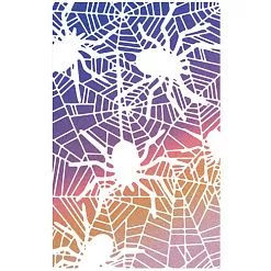 Трафарет 12х20 см "Bad girls. Spiders" (Ciao bella)
