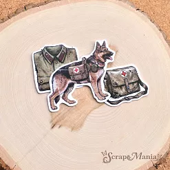 Набор высечек из бумаги "Радость Победы", 36 шт (ScrapMania)