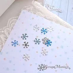 Нож "Этника новогодняя. Снежинка", 1,6х1,6 см (ScrapMania)
