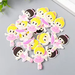 Набор украшений из резины "Балерины", 15 шт (АртУзор)