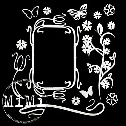 Набор украшений из чипборда "Весна. Подснежник" (MiMi Design)