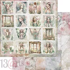 Бумага 30х30 см "Fantasy Land. Magic Whispers. Карточки" (13Arts) Бумага 30х30 см "Fantasy Land. Magic Whispers. Карточки" (13Arts)