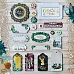 Набор цветного чипборда "Сканди Новый Год" (ScrapMania)