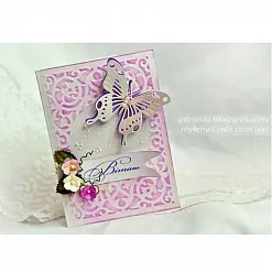 Нож "Бабочки", 5х3,5 см (Scrapman) Нож "Бабочки", 5х3,5 см (Scrapman)