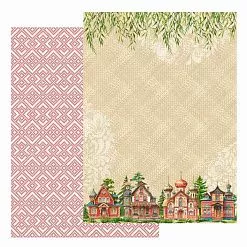 Бумага А4 "Русские традиции. Деревня" (Scrapmama) Бумага А4 "Русские традиции. Деревня" (Scrapmama)