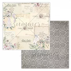 Бумага 30х30 см "Blooming Day. My letter's" (Summer Studio) Бумага 30х30 см "Blooming Day. My letter's" (Summer Studio)