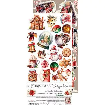 Набор бумаги 30х15 см "Christmas everywhere. Christmas", 18 листов (CraftO'clock)