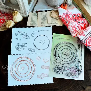 Штамп "Главный акцент №1" (Agiart)