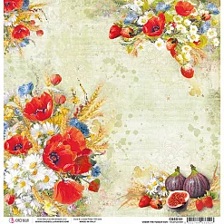 Бумага "Under the Tuscan Sun. Wildflower" (Ciao bella)