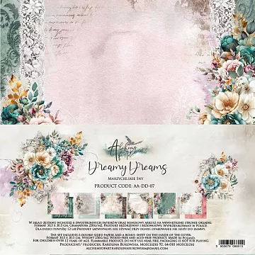 Набор бумаги 30х30 см "Dreamy Dreams", 6 листов (Alchemy of Art)