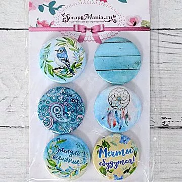Набор фишек "Этника. Твоя вселенная. Гармония" (ScrapMania)