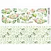 Лист с картинками 10х30 см "Обнимая счастье. Цветы" (ScrapMania)