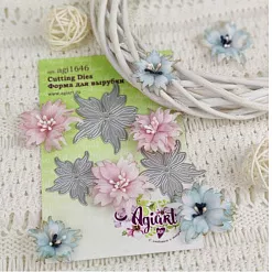 Нож "Огненный цветок" 5,5х5,3 см (AgiArt)