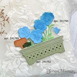 Нож "Уютная дача. Таблички для рассады", 2,2х2,8 см (ScrapMania)