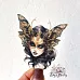 Набор высечек из ткани "Мадам Баттерфляй", 20 шт (RozeFlowers)