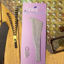 Набор ножей для вырубки "Замок молния. Зип-Зип" (Fantasy)