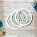 Чипборд "Мой капитан. Шейкер. Иллюминатор с коньком большой" (ScrapMania)