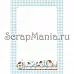 Электронные страницы для блокнотов "Веселый паровозик" (ScrapMania)