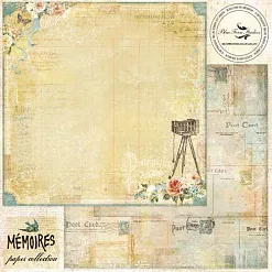 Бумага "Memories. Photographic record" (Blue Fern)