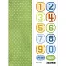 Лист с картинками 10х30 см "Роботы. Цифры" (ScrapMania)