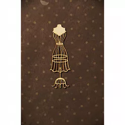 Набор украшений из чипборда "Резные манекены" (Chipboards) Набор украшений из чипборда "Резные манекены" (Chipboards)