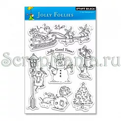 Набор штапов Penny Black "Снеговик" Набор штапов Penny Black "Снеговик"