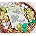 Нож "Ветки розы", 6х6 см (AgiArt)