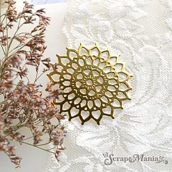 Нож "Кружевной узор. Салфетка", 5,8х5,8 см (ScrapMania)