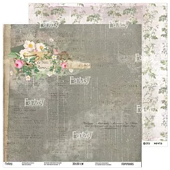 Бумага 30х30 см "Винтажная рапсодия 5" (Fantasy) Бумага 30х30 см "Винтажная рапсодия 5" (Fantasy)