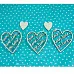 Набор украшений из чипборда "Сердечки LOVE", большой (Рукоделушка) Набор украшений из чипборда "Сердечки LOVE", большой (Рукоделушка)