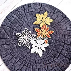 Нож "Новогодняя красота. Пуансеттия", 4,8х4,8 см (ScrapMania)