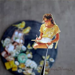 Набор тканевых высечек "Сезон ромашек", 28 шт (ScrapMania)