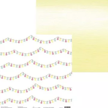 Бумага 30х30 см "Лесные истории. Девочка. Лист 02" (Scrapodelie)