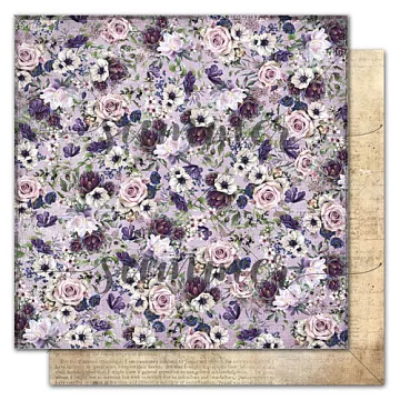Бумага "Darkness. Floral fields" (Summer Studio)