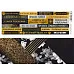 Лист с картинками 10х30 см "Элитный клуб. Надписи" (ScrapMania)
