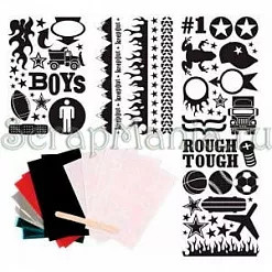 Набор натирок "Мальчики" Набор натирок "Мальчики"