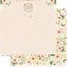 Бумага 30х30 см "Балерина. Цветы" (Scrapmama) Бумага 30х30 см "Балерина. Цветы" (Scrapmama)