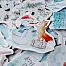 Набор высечек из бумаги "Этника новогодняя", 88 шт (ScrapMania)