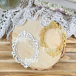 Нож "Рамка. Резная роскошь 1695", 7,8х11 см (Fantasy)