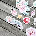 Набор высечек из бумаги "Розовые грезы",  36 шт (ScrapMania)