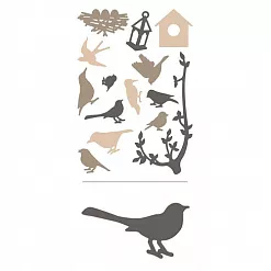 Набор ножей для вырубки "Скворечник для скворцов" (DoCrafts)