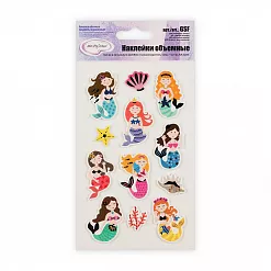 Наклейки объемные с глиттером "Русалки" (Mr.Painter) Наклейки объемные с глиттером "Русалки" (Mr.Painter)