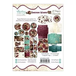 Набор вырубок "Bohemian Wedding. Таблички", 27 шт (Mintay) Набор вырубок "Bohemian Wedding. Таблички", 27 шт (Mintay)