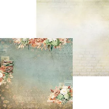 Бумага 30х30 см "Первый звонок. Лист 06" (Scrapodelie)