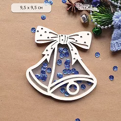 Шейкер "Волшебный снегопад. Колокольчик. Большой", 9,5х9,5 см (ScrapMania) Шейкер "Волшебный снегопад. Колокольчик. Большой", 9,5х9,5 см (ScrapMania)