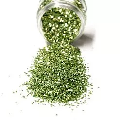 Топпинг "Микроблестки. Glamour Sparkles. Зеленый", 40 гр (Stamperia)