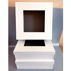 Коробка для альбома 30х30 см с окошком